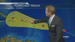 WNCN weather forecast August 21 2015 [upl. by Anividul]