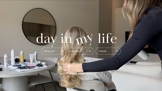 Day in my life as a Bridal Hairstylist [upl. by Angrist852]