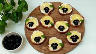 CANAPES TO IMPRESS 🥖 Quick and Tasty WOW Bites [upl. by Amikat156]