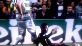 Scott Brown kicks Neymar in champions league [upl. by Suiradal]