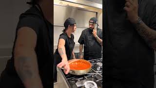 First day of work with Italian chef 😂😂🤓 rudolfoshortfunvideos funny [upl. by Ilaire]