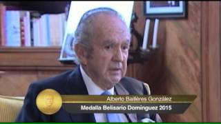 Entrevista con Alberto Baillères recipiendario de la Medalla Belisario Domínguez 2015 [upl. by Melak89]