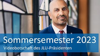 Sommersemester 2023 – Videobotschaft des Präsidenten [upl. by Yasmin999]