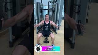 Best form for seated cable flys  how to do seated cable flys [upl. by Ettenaej515]