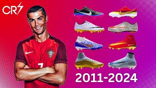 Ronaldo EVERY Signature Boot  20112024  CR7 [upl. by Ahsinak]