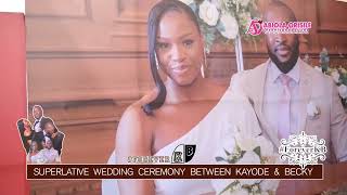 CHECK OUT THE MULTIMILLION NAIRA DECORATION OF KAYODE AND BECKY WEDDING CEREMONY [upl. by Anitneuq]