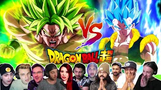 🤯GOGETA vs BROLY🔥quotTheyre Break The Realityquot REACTION MASHUP PART 3 Dragon Ball Super Brolyドラゴンボー [upl. by Leuqim]