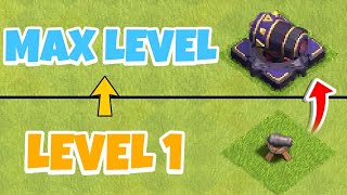 clash of clans Max Level Upgrade Cannon Level MAX [upl. by Akyeluz38]