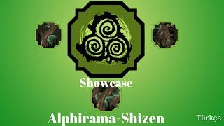 ALPHİRAMA SHİZEN SHOWCASE  Shinobi Life 2 Türkçe [upl. by Dominy]