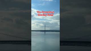 The Queensferry Crossing South bridge sea top travel viral shorts shortsfeed water trend [upl. by Dorothi]