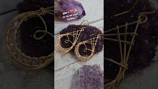 DIY Art Deco Earrings jewelrymaking diycrafts diyjewelry diycraft jewelrydesign crystaljewelry [upl. by Hennessey702]