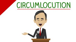 Learn English Words  CIRCUMLOCUTION Meaning Vocabulary Video [upl. by Trebma179]