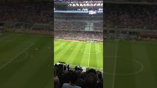 C’È SOLO L’INTER SAN SIRO SECONDO ANELLO ARANCIO SETTORE 266 FILA 17 [upl. by Dar]