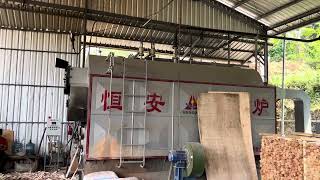 Steam boiler  5ft rotary line working in client factory 008615253993151 [upl. by Ttebroc177]