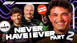 Never Have I Ever With Our F1 Drivers  Episode 2 [upl. by Mazurek891]