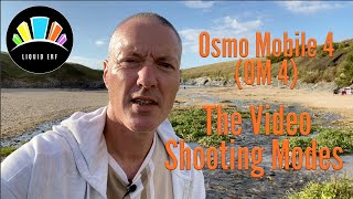 DJI Om 4 Gimbal  7 Video modes explained and demonstrated [upl. by Atram]