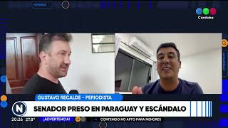 Senador preso en Paraguay y escándalo [upl. by Aneel827]