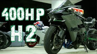 400HP Kawasaki H2  1300HP GTR  Nitrous Hayabusa [upl. by Ecilef]