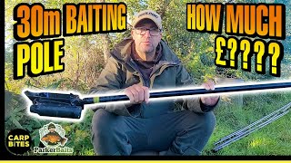 How to make a 30m Baiting Pole  30 Metre Bushwhacker Style  Carp Fishing 2023  How much £ [upl. by Delores]