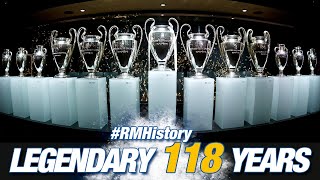 REAL MADRID 118 legendary years with Ramos Marcelo Zidane Di Stéfano Raúl and many more [upl. by Lynn407]