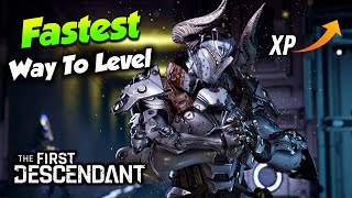 How to level up FAST amp EASY INSANE XP The First Descendant [upl. by Norval]