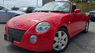 Hidden Gem 2007 Daihatsu Copen Walkaround  Kei Convertible [upl. by Aeht]