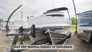 The New 2024 BRP Manitou Explore 24 Switchback [upl. by Ninaj]