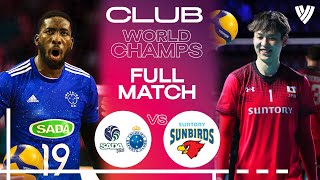 Sada Cruzeiro Volei vs Suntory Sunbirds  Pool B  Highlights  Mens Club World Championship 2023 [upl. by Drandell]