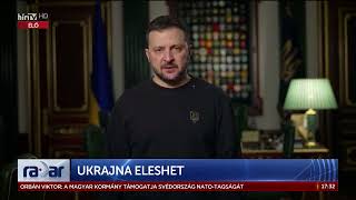 Radar  Ukrajna eleshet  HÍR TV [upl. by Stoeber920]