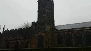 Church bells chiming in Wolverhampton England [upl. by Arley]