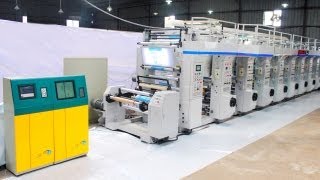 8 Color Rotogravure Printing Machine [upl. by Warner]