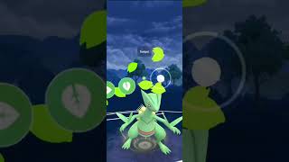 Sceptile 🌿 1v3 easily against opponent team pokemongo sceptile gobattle shorts [upl. by Gillett]