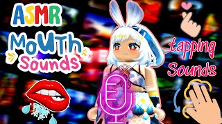 Roblox ASMR 💗 Playing MM2 with mouth sounds and mic brushing👄✨ [upl. by Eellac215]