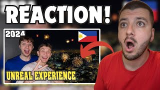 New Years in The Philippines is the BEST IN THE WORLD Unreal Parties and Fireworks 🇵🇭 REACTION [upl. by Leahciam224]