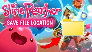 How To Find Slime Rancher Save File Location On PC  Slime Rancher Save Game Location [upl. by Ahsinav450]