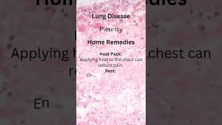 Pleurisy A Lung Disease [upl. by Eob411]