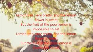 Lemon Tree by Trini Lopez cover with lyrics [upl. by Mccutcheon]