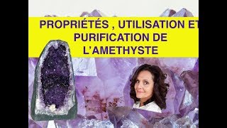 Amethyste pierre de protection [upl. by Ewold]