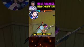 🔥New Character KODA Ability Test in OB47 Freefire Advancer Server🔥l shorts freefire  PRI GAMING [upl. by Ahsikym]