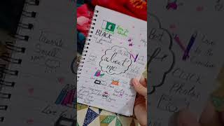 New page of diary 🫰shortvideo subscribemychannel artstyle [upl. by Ahsiemak997]