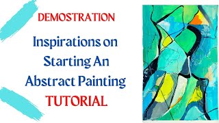 Get Inspired Abstract Acrylic Painting Tutorial To Kickstart Your Creativity [upl. by Oirottiv49]