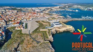 Peniche aerial view 🛥️ 4K UltraHD [upl. by Euqnimod]