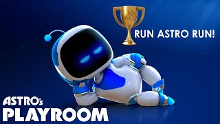 Run Astro Run Trophy  Astros Playroom Speedrun [upl. by Akeit]