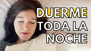 😴HIPNOSIS PARA DORMIR  MEDITACIÓN GUIADA  Dormir profundamente ►8h sueño Insomnio [upl. by Galloway]