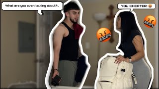 I CAUGHT MY BF CHEATING PRANK HE ACTUALLY CONFESSED” [upl. by Llerdna]