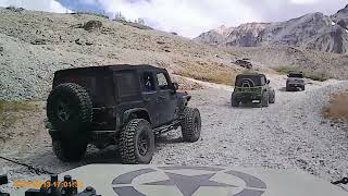 Imogene Pass from Tomboy Townsite towards the Summit on 81123 [upl. by Ettenahc796]