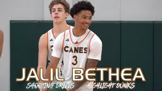 Jalil Bethea in Preseason Shooting Drills amp Impressive Dunks [upl. by Sabec]