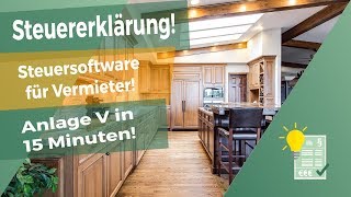 Steuersoftware für Vermieter [upl. by Oitaroh260]