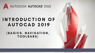 AutoCAD 2019 Introduction Beginner Tutorial  Basic Setting amp Navigation Tools [upl. by Azilanna]