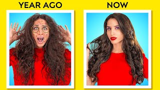 COOL HAIR HACKS FOR GORGEOUS LOOK  Awesome Hair Hacks And Tips By 123 GO GOLD [upl. by Atoel]